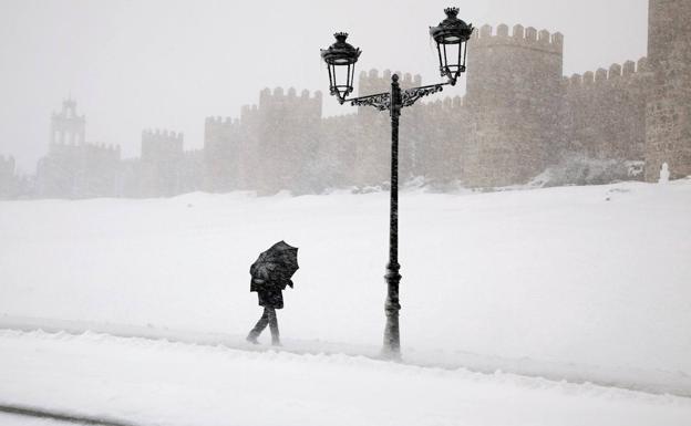 La Aemet prevé para el lunes nieve en el norte de Burgos León